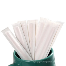 Birch Coffee Sticks with Paper Wrapped